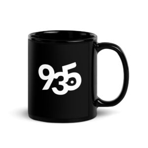935 Black Glossy Mug