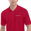 Revolution 93.5 FM Men's Premium Polo - Image 4