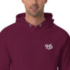 935 Unisex eco raglan hoodie - Image 9