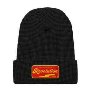 Revolution Patch Waffle beanie