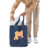 DANCE NOW Organic denim tote bag - Image 3