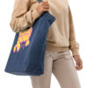 DANCE NOW Organic denim tote bag - Image 4